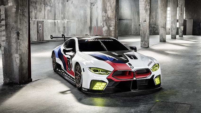BMW M8 GTE , Specs & Videos, Racecar HD wallpaper