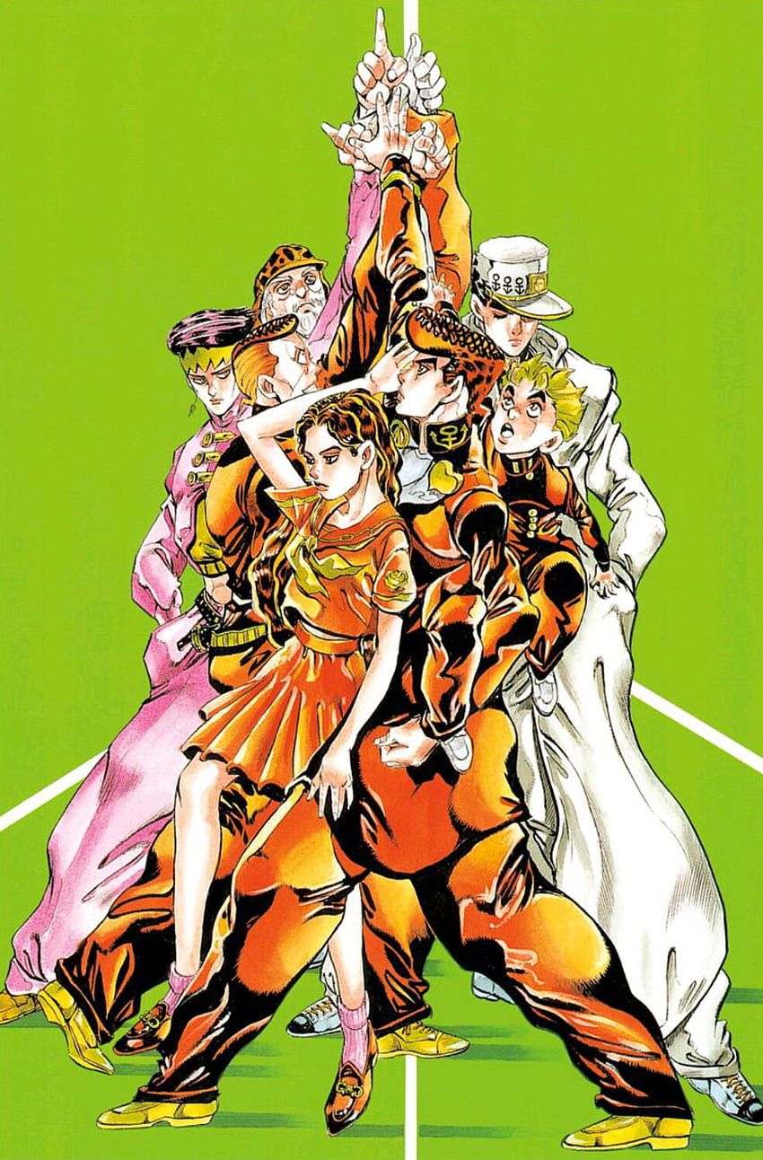 Jjba part 4 wallpape anime jojo manga part4 HD phone wallpaper  Peakpx