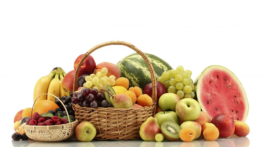 *** Kosz zdrowia ***, słodki, koszyk, owoce, zdrowie Tapeta HD