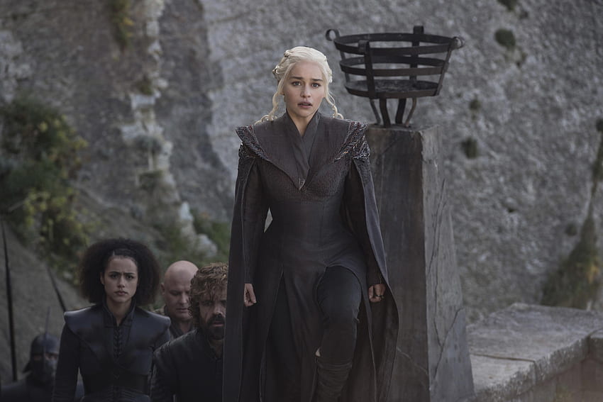 Daenerys Targaryen, Game of Thrones, tv şovu, 2017 HD duvar kağıdı