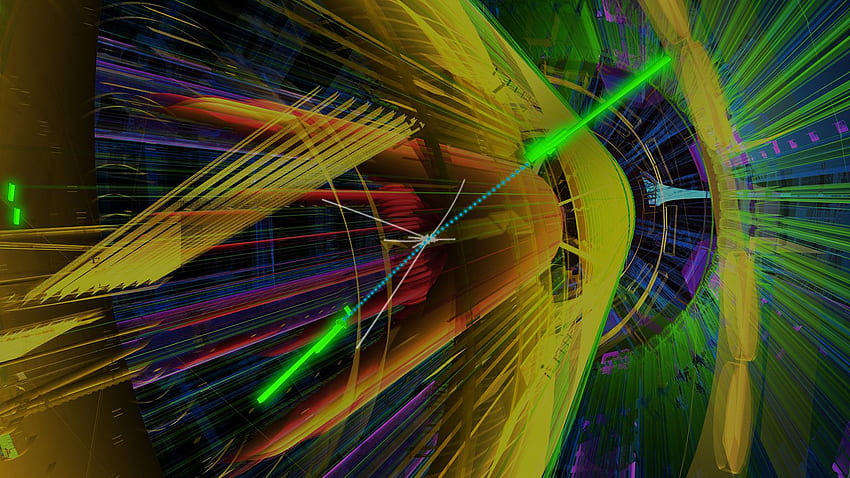What's really happening during an LHC collision?, Particle Collision HD wallpaper