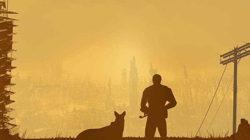 Fallout 4 Minimalist, Games, , , Background, and , Fallout 4 HD wallpaper