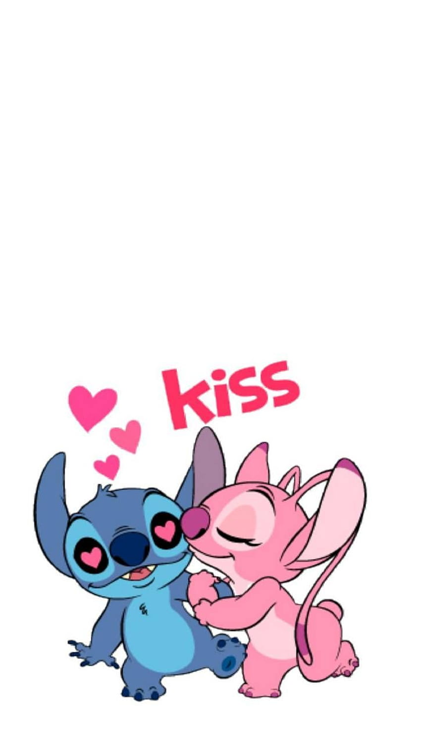 Pareja Stitch n Ange. Dibujos de lilo y stitch, Dibujos de stitch, Disney fondo de pantalla del teléfono