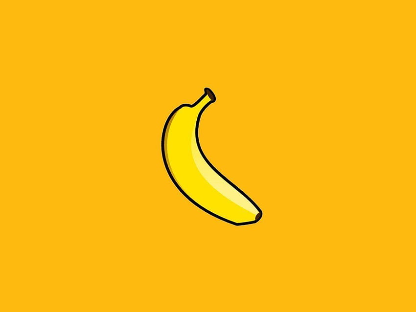 Banane, Bananengelb HD-Hintergrundbild