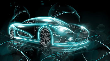 Page 3, neon sports cars HD wallpapers