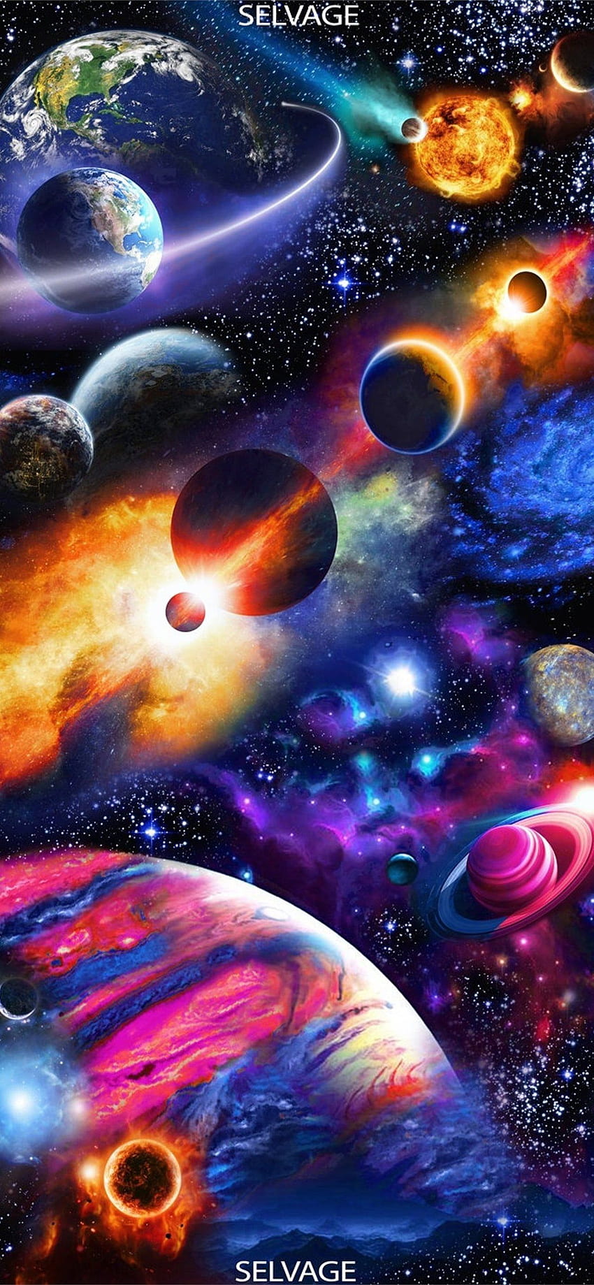 Best Solar system iPhone, Cool Solar System Planets HD phone wallpaper