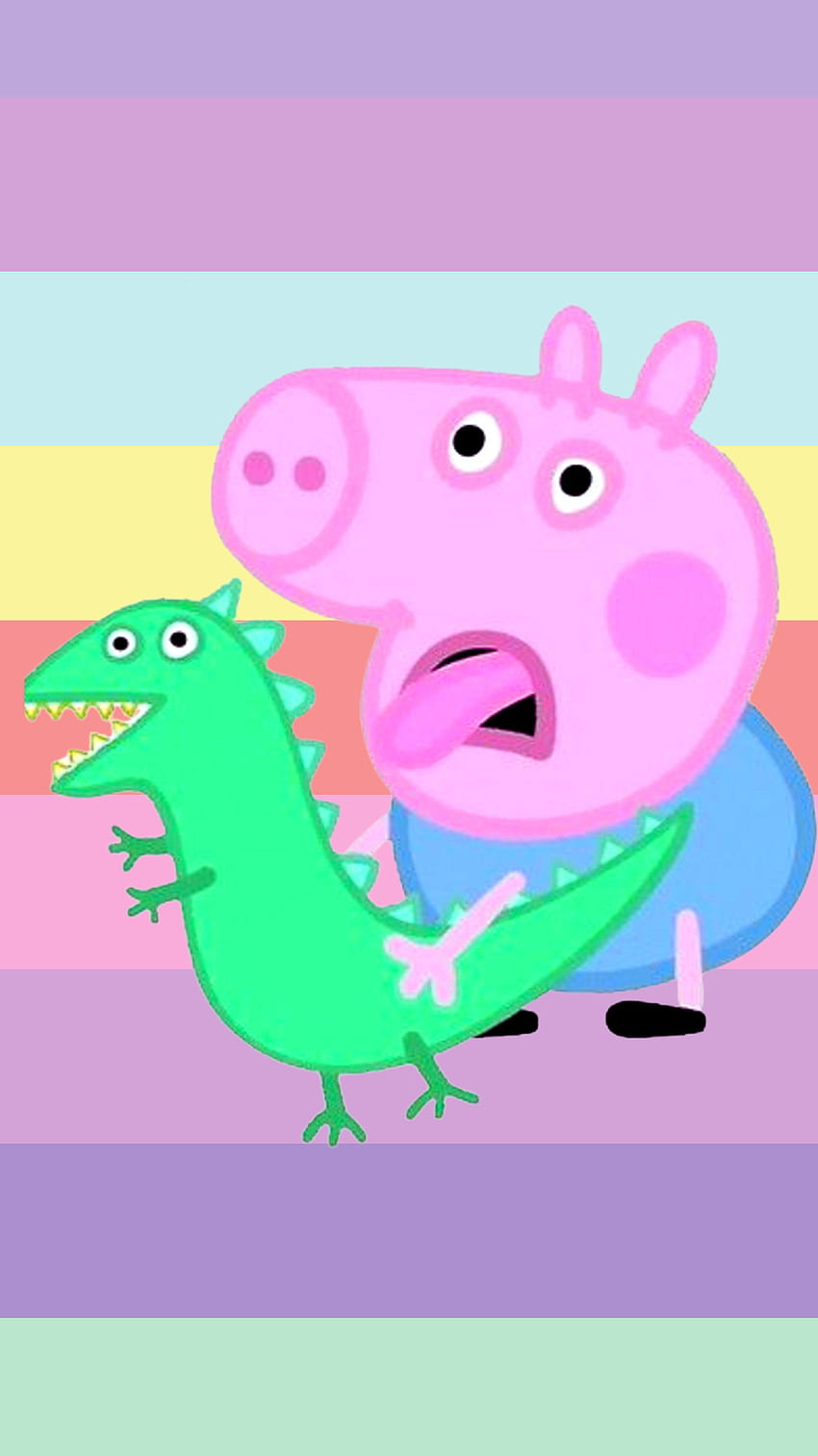 peppa pig, cartoon, peppa HD phone wallpaper
