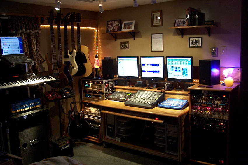 Music Recording Studio HD wallpaper