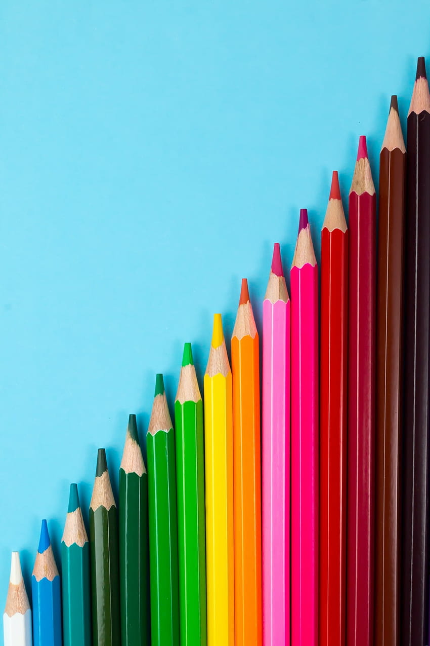 Color Pencil, Color Pencils HD phone wallpaper