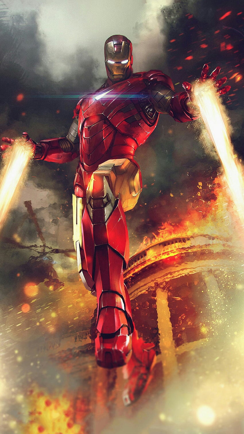 Iron MAN, gra, cud, ironman, film, kino, film, Avengers, anime Tapeta na telefon HD
