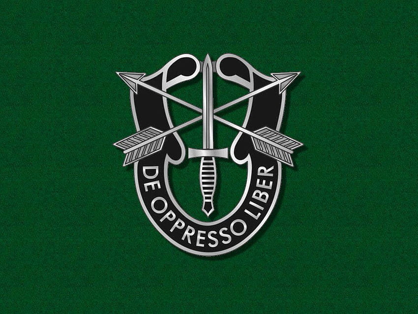 Forças Especiais do Exército dos EUA - Boinas Verdes - meu pai era um Boina Verde. 용기 papel de parede HD