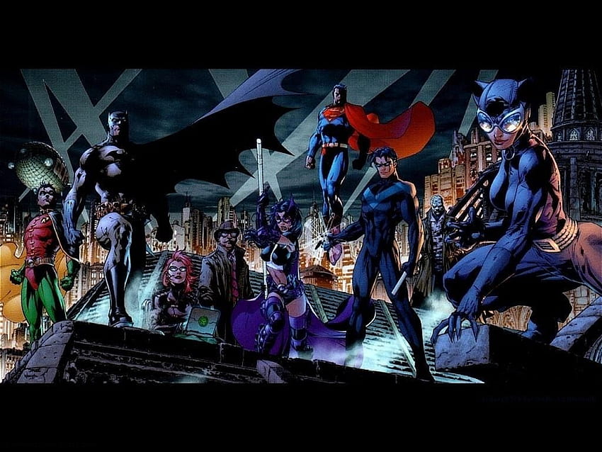 Aliados de Batman - DC Comics fondo de pantalla | Pxfuel
