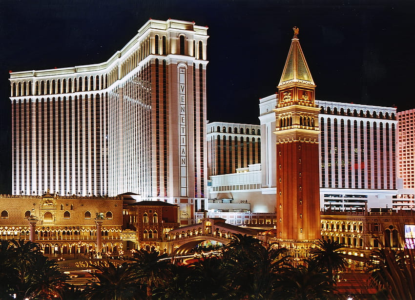 Las Vegas, Şehirler, Palazzo Resort Hotel, Otel HD duvar kağıdı