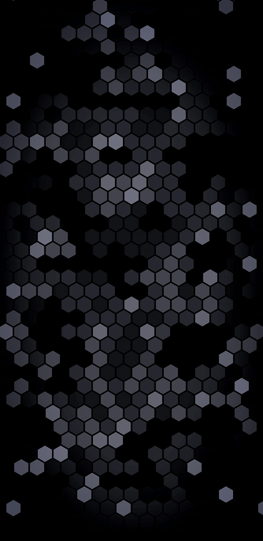 Honeycomb AMOLED: iPhone, schwarze Wabe HD-Handy-Hintergrundbild