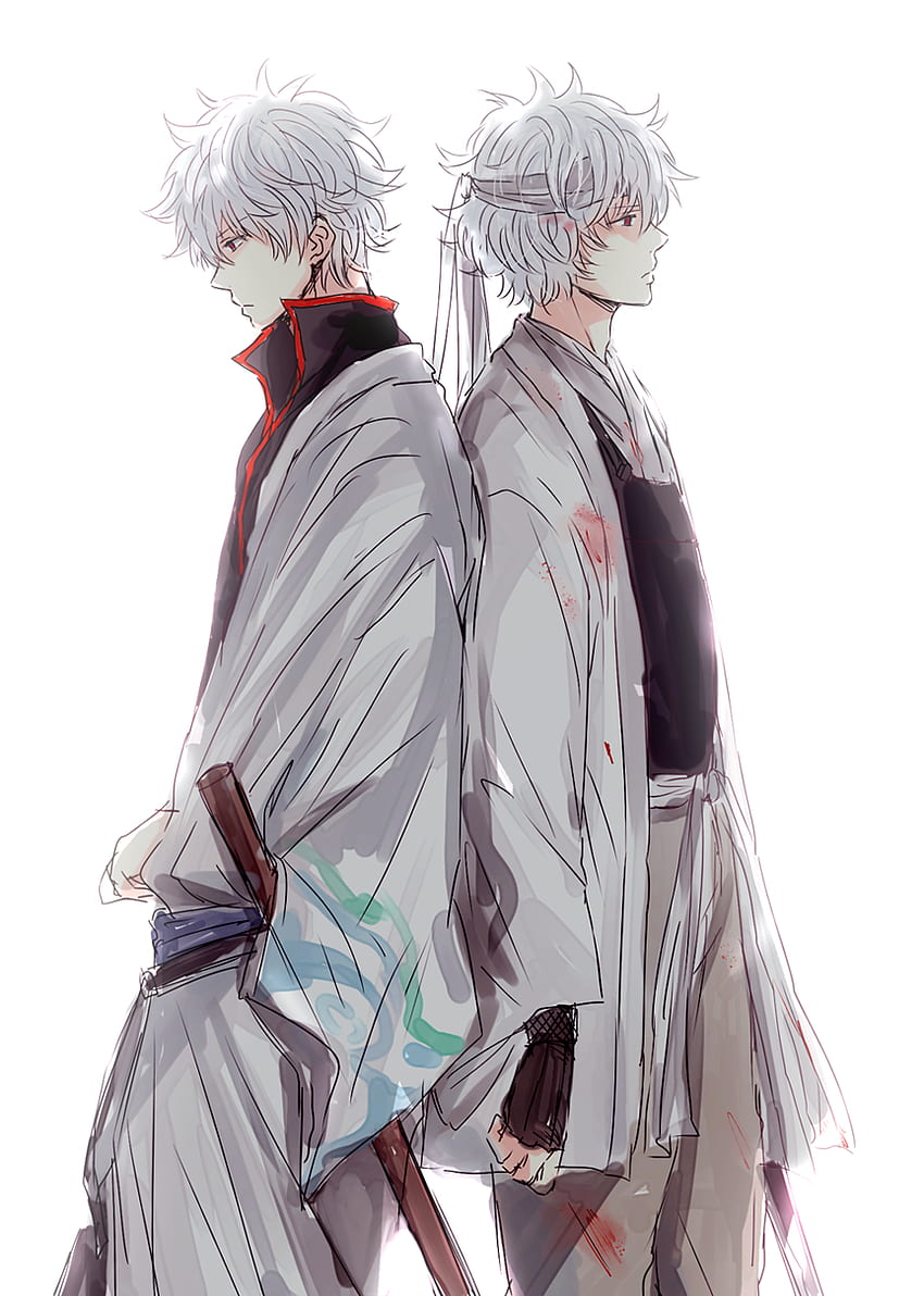 I made a gintoki smirk wallpaper (and set my phone wallpaper to this one),  coz I couldn't find a hd one anywhere else : r/Gintama