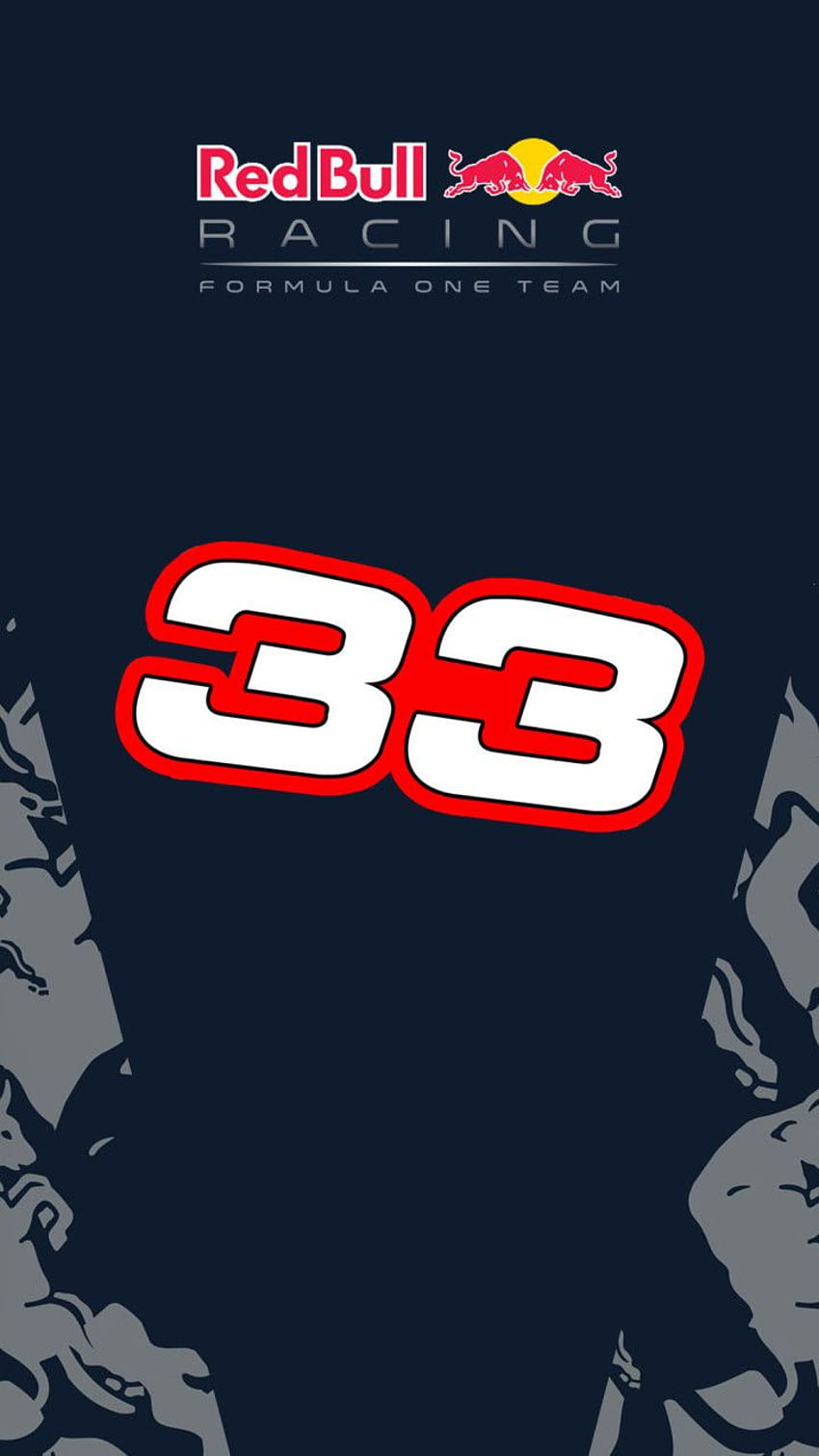 Logo Red Bull Racing Max Verstappen - - - Conseil Fond d'écran de téléphone HD