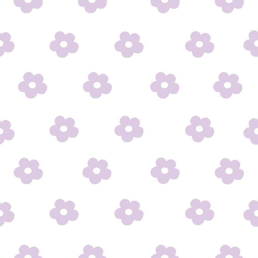 Pastel purple flower pattern for printing, fabric pattern, , background 5877480 Vector Art at Vecteezy, Cute Simple Purple HD phone wallpaper