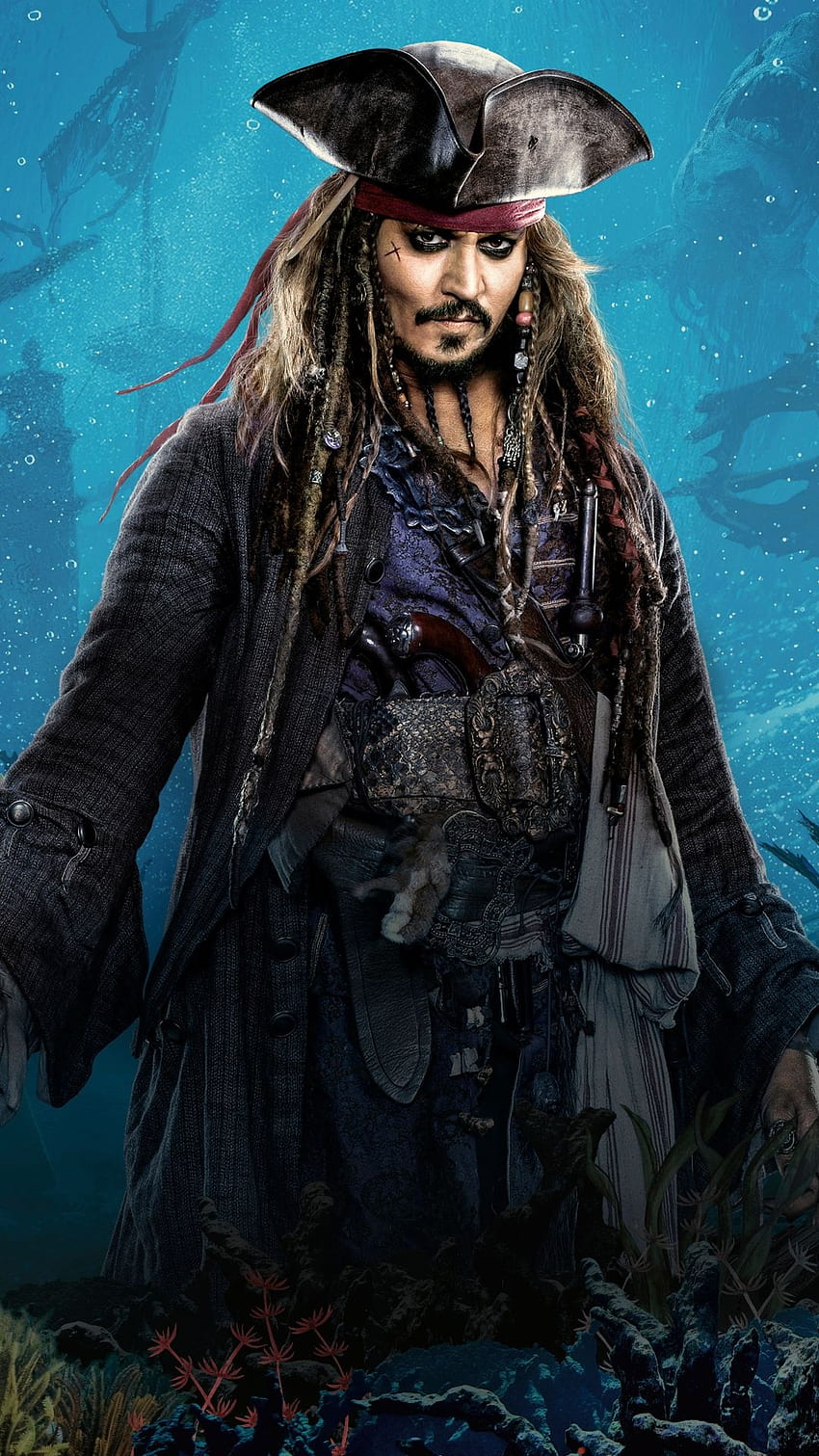 Pirates of the Caribbean Dead Men Tell No Tales Javier. Kutipan kapten jack sparrow, kutipan Jack sparrow, karakter Johnny depp, Jack Sparrow wallpaper ponsel HD
