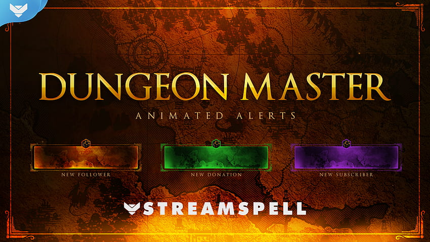 StreamSpell. Dungeon Master Stream Package HD wallpaper | Pxfuel