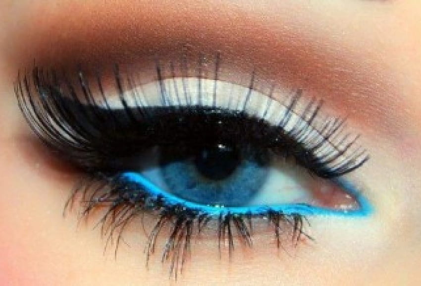 Olho Azul, Maquiagem, Olho, Estilo, Azul papel de parede HD