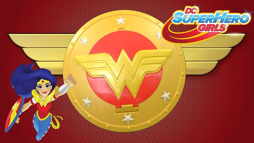 DC Super Hero Girls Wonder Woman Shield от Mattel HD тапет