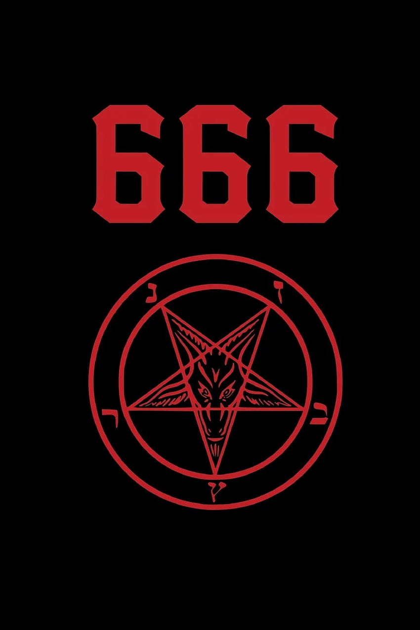 Buy 666: Satanic Pentagram Blood Red - Devil Sigil - Bullet Journal Dot Grid Pages: Volume 2 (Journal, Notebook, Diary, Composition Book) Book Online at Low Prices in India. 666: Satanic, 666 Devil HD phone wallpaper