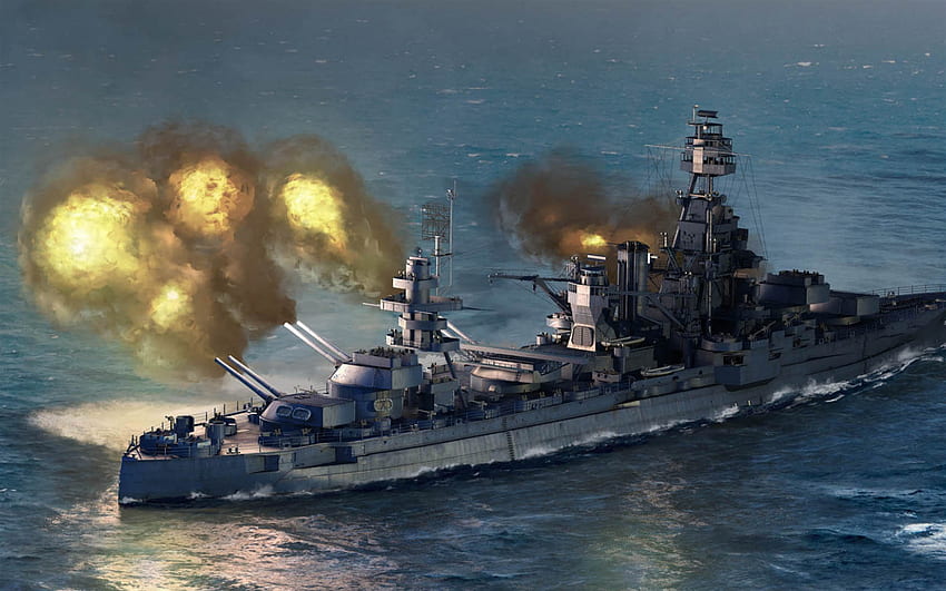 USS Texas, BB-35, American battleship, United States Navy, New York-class battleship, World War II, battleship HD wallpaper