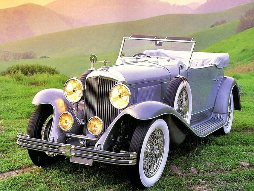 1930-Bentley Speed ​​6 Convertible, класически, скорост 6, 1930 г HD тапет