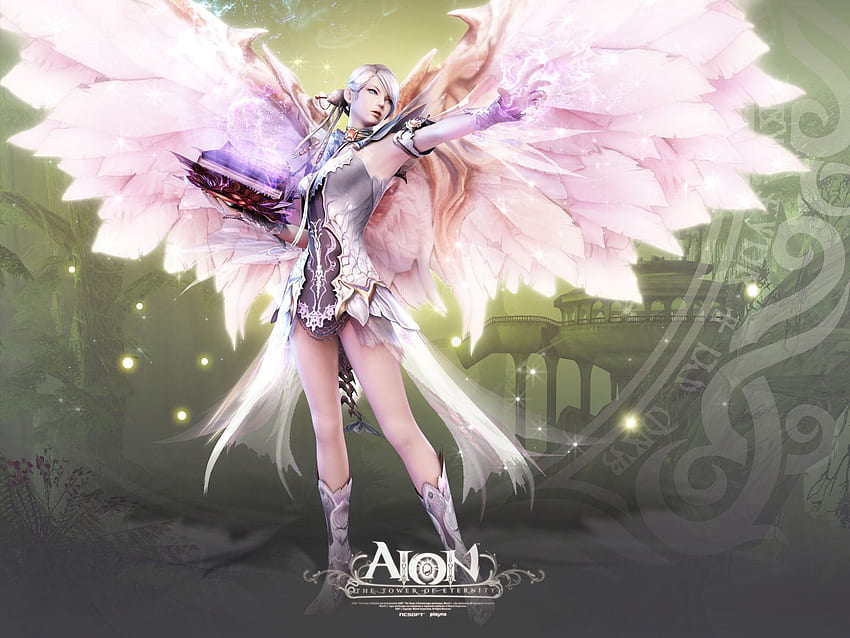 Aion Online Aion and background, Japanese Bell HD wallpaper