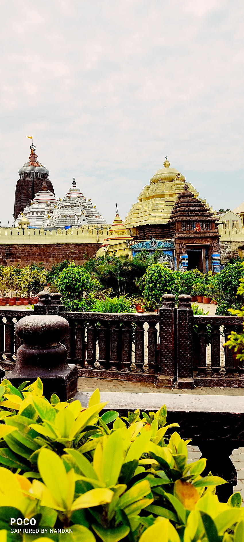 Jagannath Temple, sky, green HD phone wallpaper
