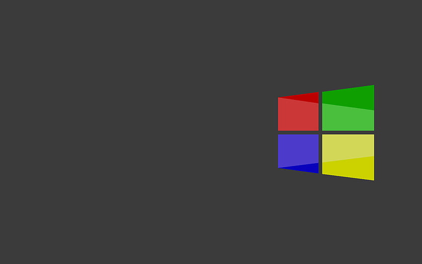 The old Windows logo that I modernised : HD wallpaper