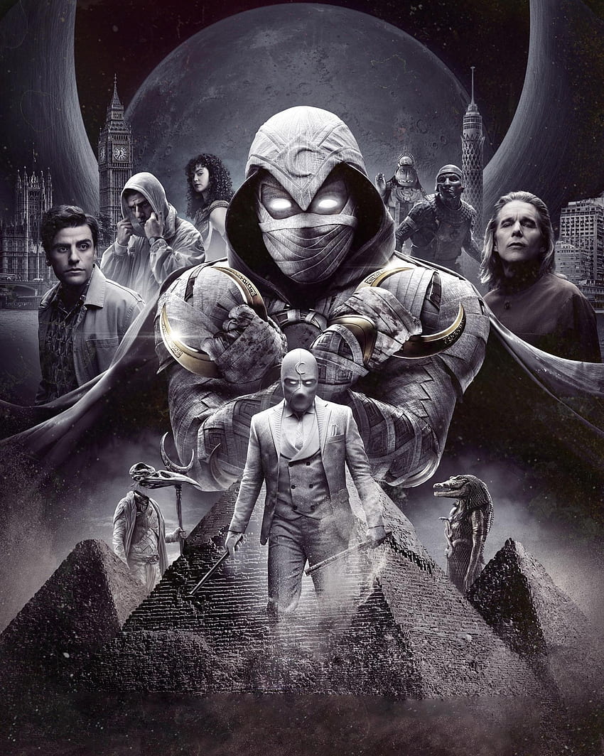 Poster zu Moon Knight, Marvel-TV-Serie, 2022 HD-Handy-Hintergrundbild