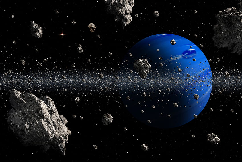 Universum, Planet, Asteroiden, Asteroidengürtel HD-Hintergrundbild