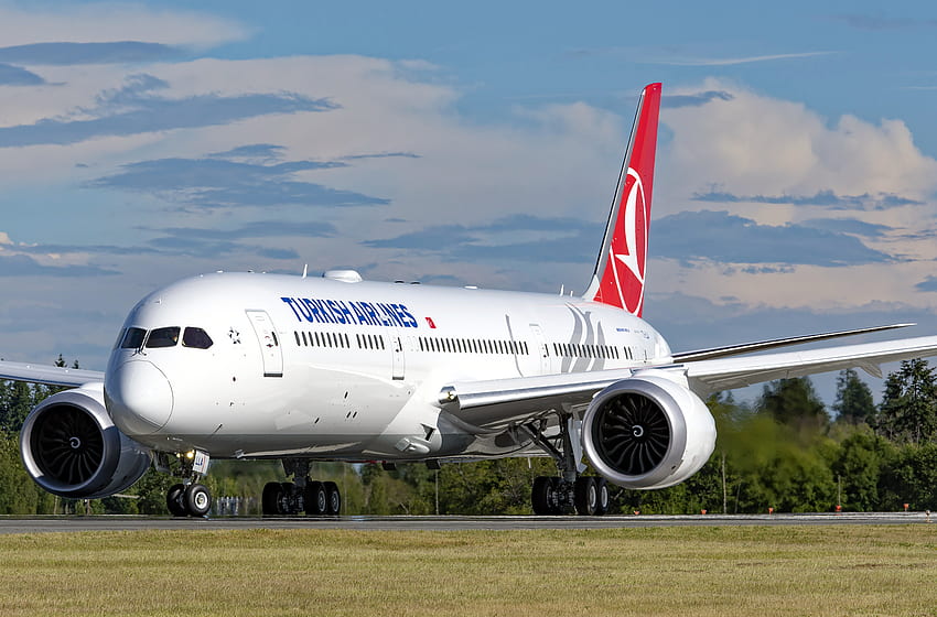 Turkish Airlines Boeing 787 9 Dreamliner fondo de pantalla
