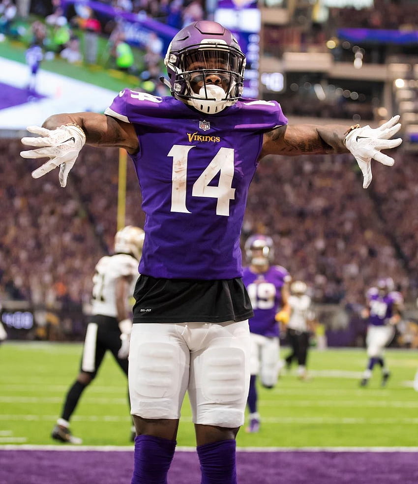 They told me go get it. and I went and got it, Stefon Diggs HD phone wallpaper
