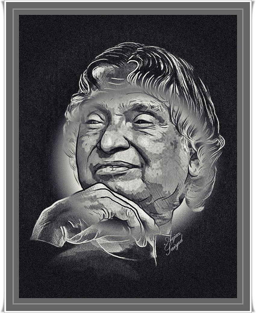 Dr.A.P.J.Abdul Kalam의 Aejaz Saiyed. 이상한, , 예술, Apj Abdul Kalam HD 전화 배경 화면