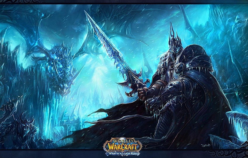 world of warcraft, wrath of the lich king, artas, frostmourn for , section игры HD wallpaper