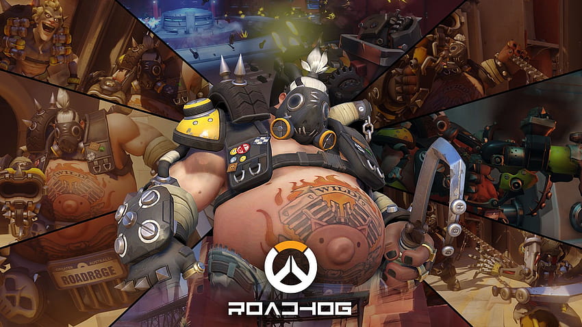 Video Game Overwatch Roadhog . Overwatch HD wallpaper