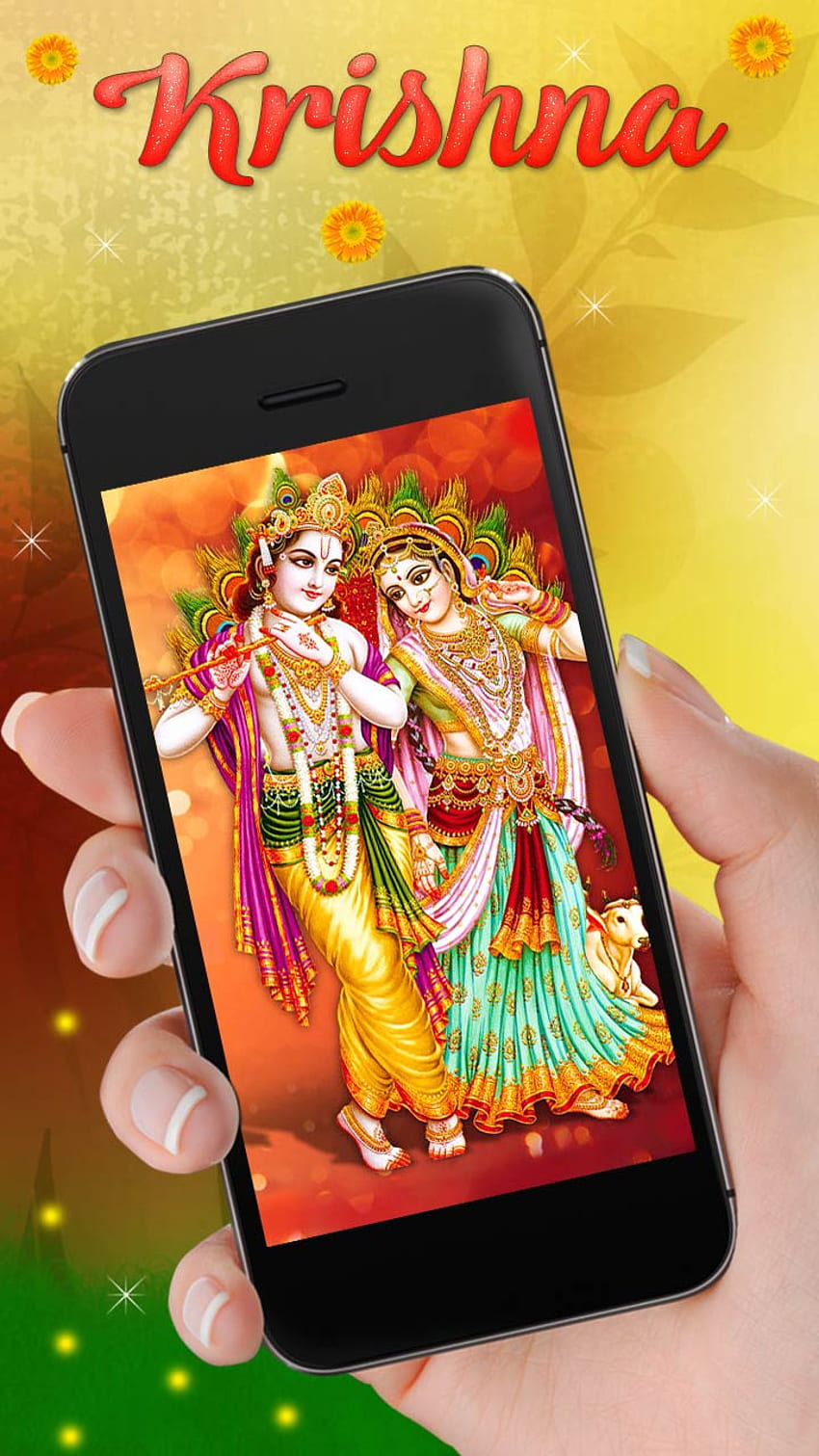 jai shree Radhe Krishna janmashtami Live :Appstore for Android, Lord Krishna HD phone wallpaper