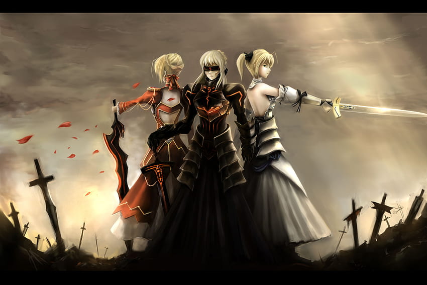 Fate extra fate stay night nopnop saber sword weapon HD wallpaper | Pxfuel
