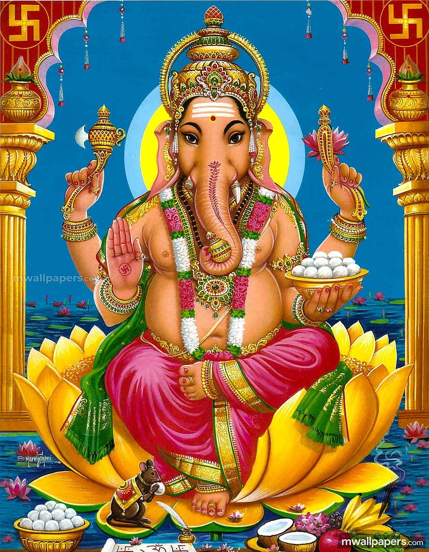 God Vinayagar (pillaiyar, Ganpati) Latest () - HD phone wallpaper ...