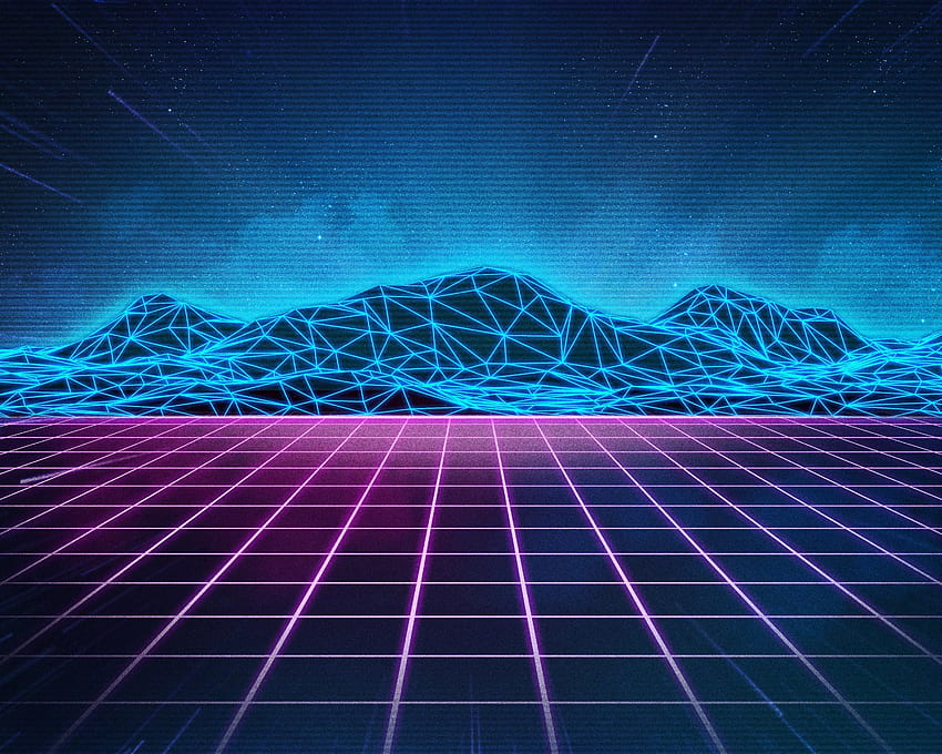 80s Synthwave Anime HD Wallpaper | Pxfuel