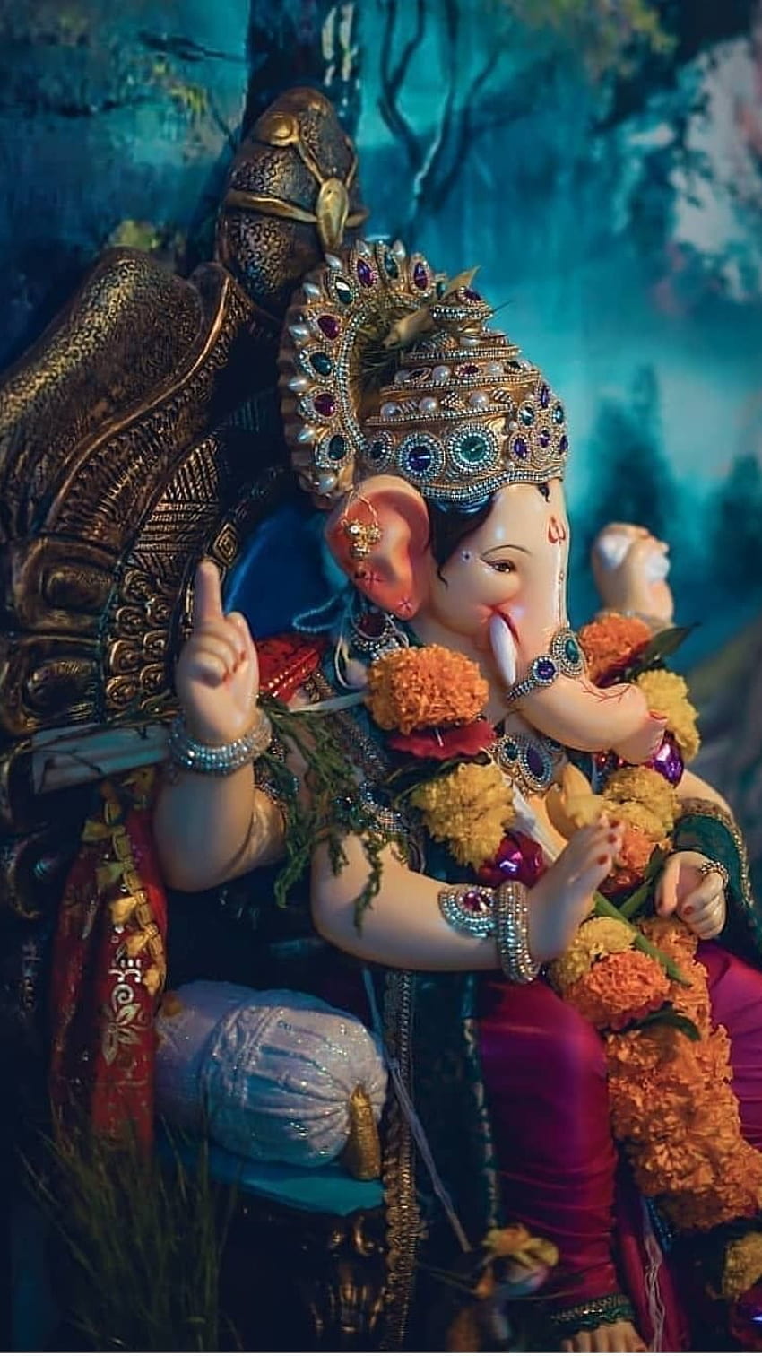 Dio Ganesh, Ganeshji, Bappa Morya, Vinayagar Sfondo del telefono HD