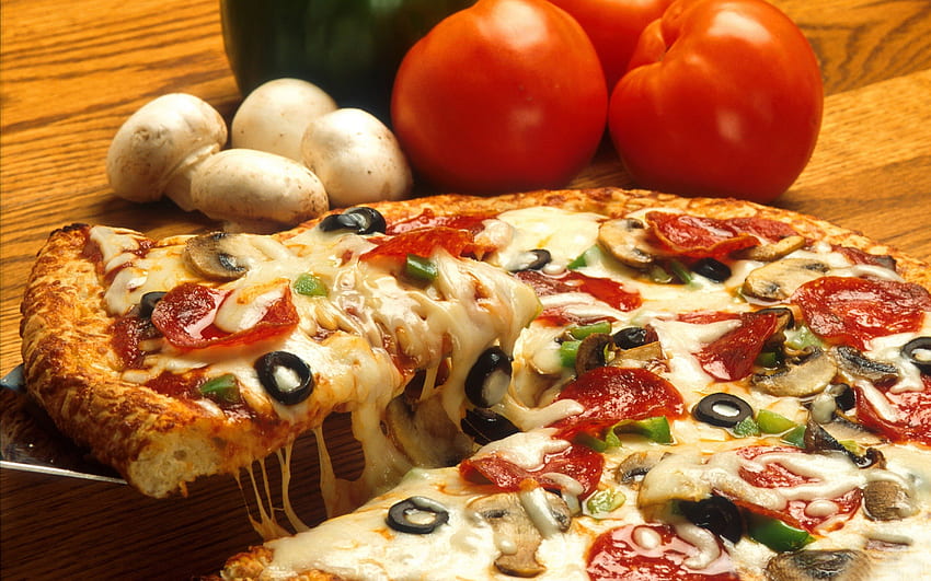 VERY VERY YMMY PIZZA, chicken, chilly, hot, , food, nice, fast, cool HD wallpaper