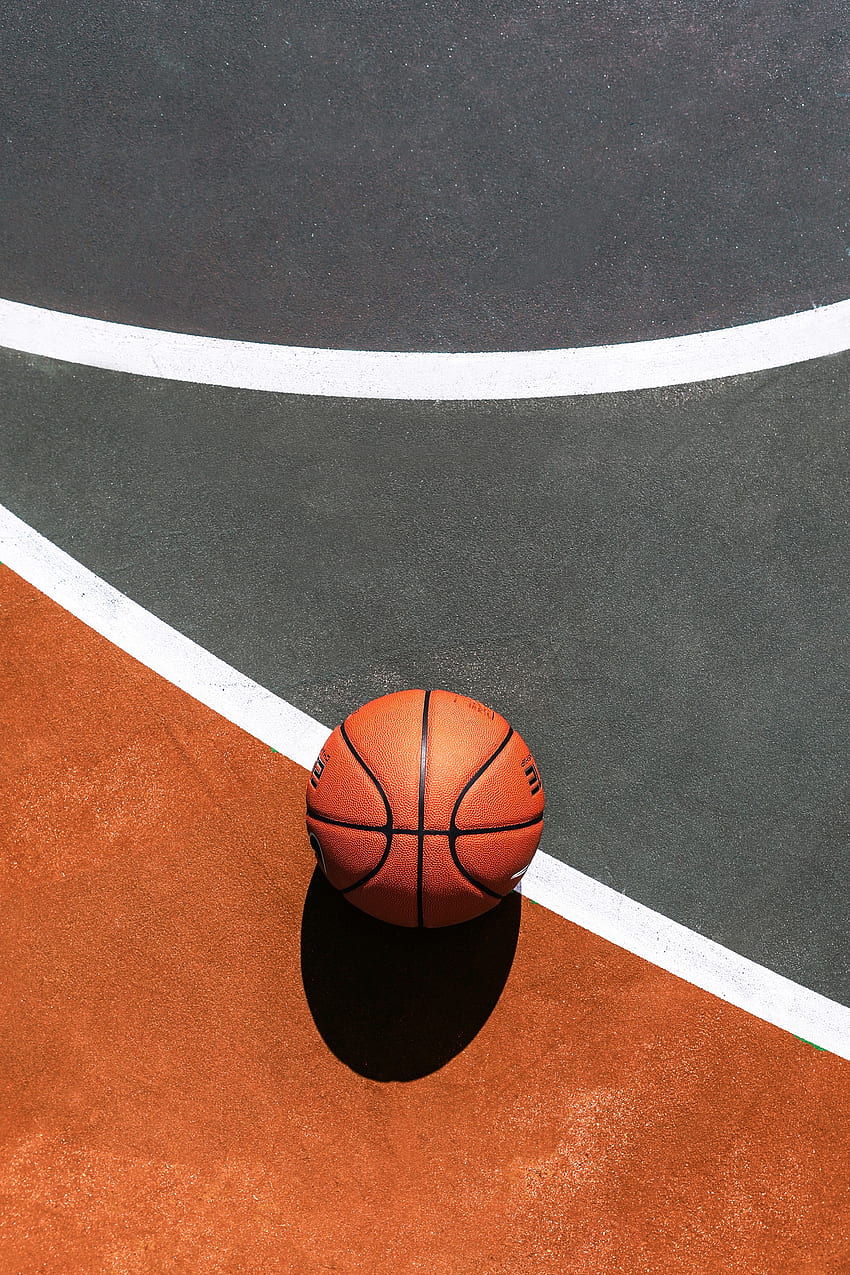 Sports, Basketball, Ball, Basketball Field HD phone wallpaper
