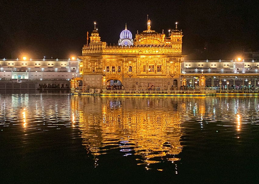 Visting the Golden Temple: A Comprehensive Guide - Kids & Passports, Golden Temple at Night HD wallpaper