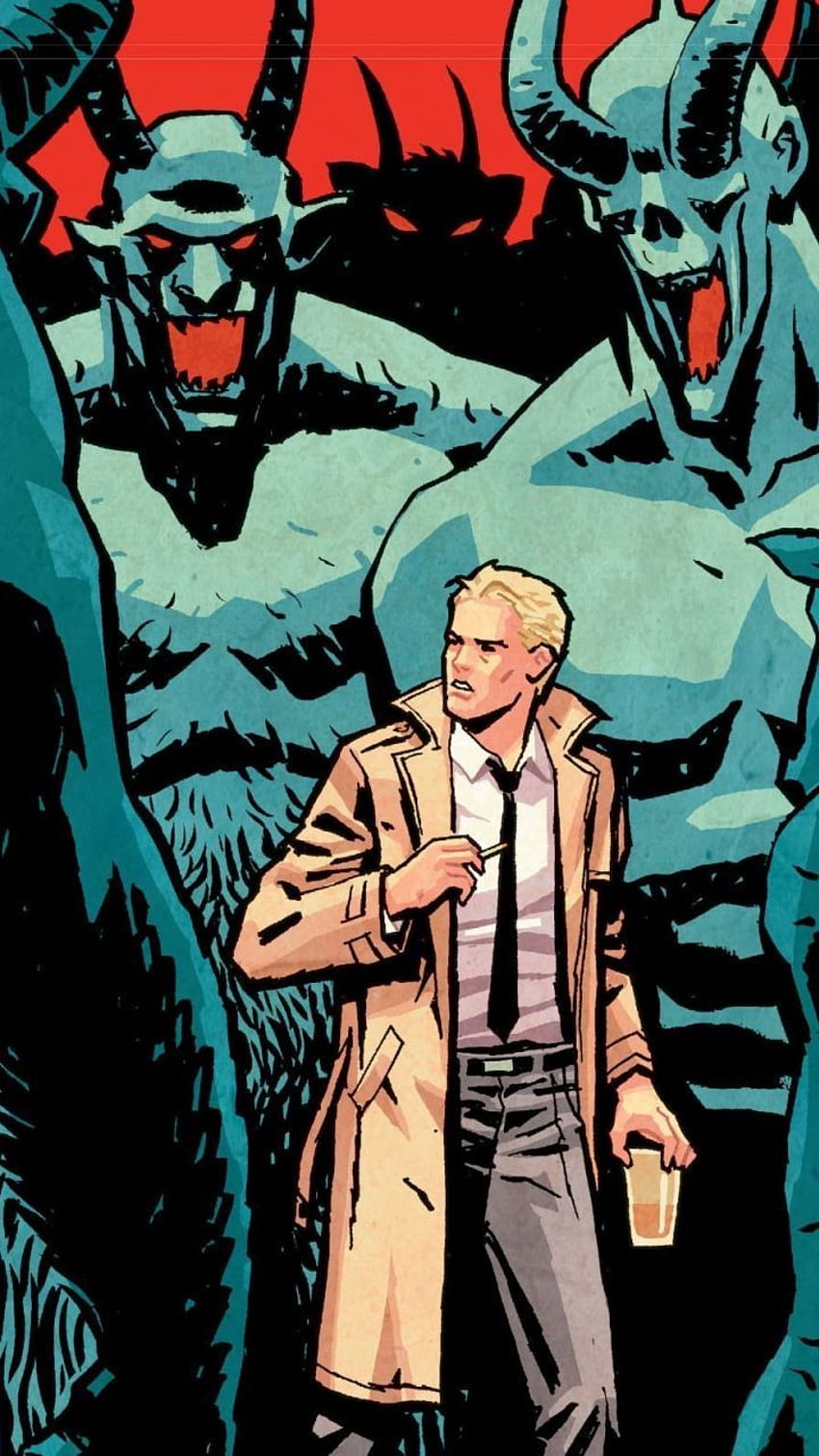 Jaw Dropping John Constantine And Monsters Dc Comics 7201280 . John Constantine, Constantine Hellblazer, Hellblazer Comic HD phone wallpaper