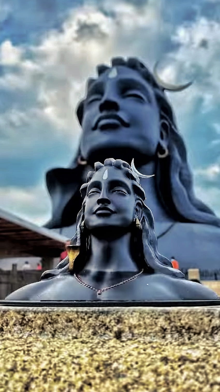 Shiv, Mahadev, Shivay, statue, adiyogi HD phone wallpaper | Pxfuel