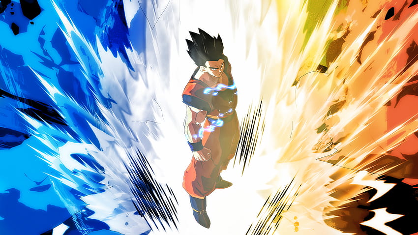 Erwachsener Gohan: Dragonballfighterz, Goku und Gohan HD-Hintergrundbild