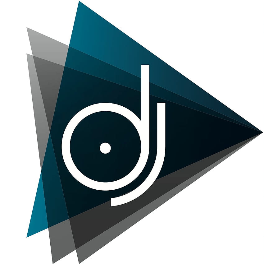 DJ PNG прозрачен, лого на DJ HD тапет